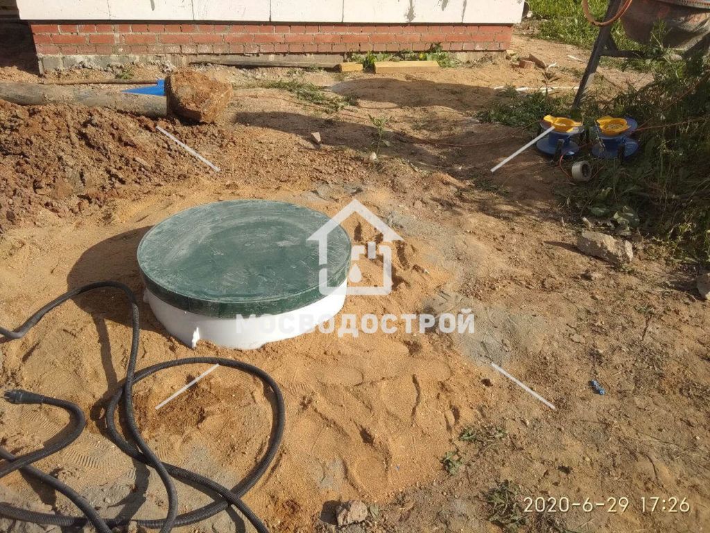 Скважина с кессоном в с. красная пахра