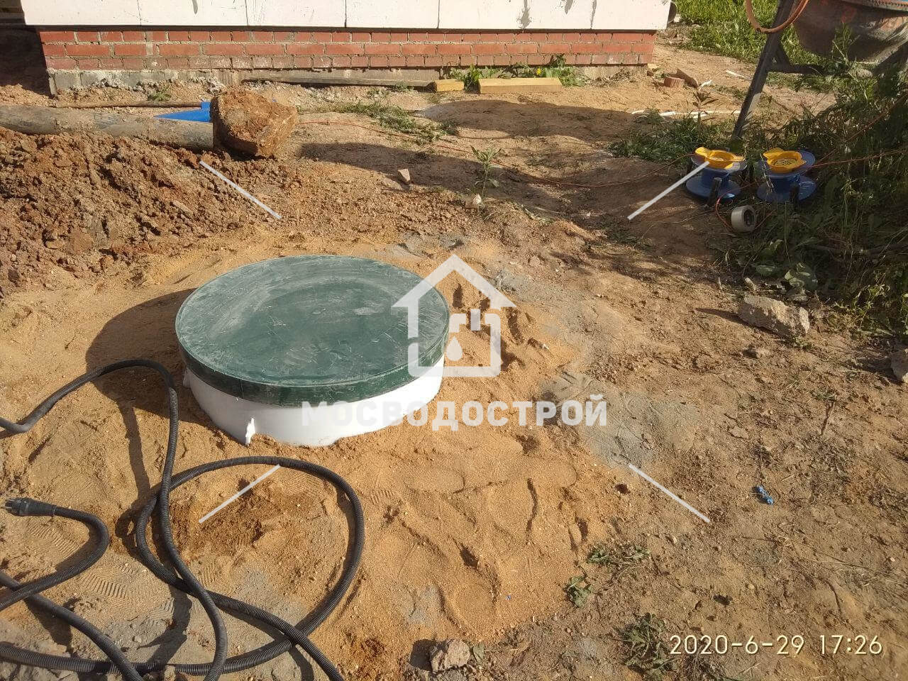 Скважина с кессоном в с. красная пахра