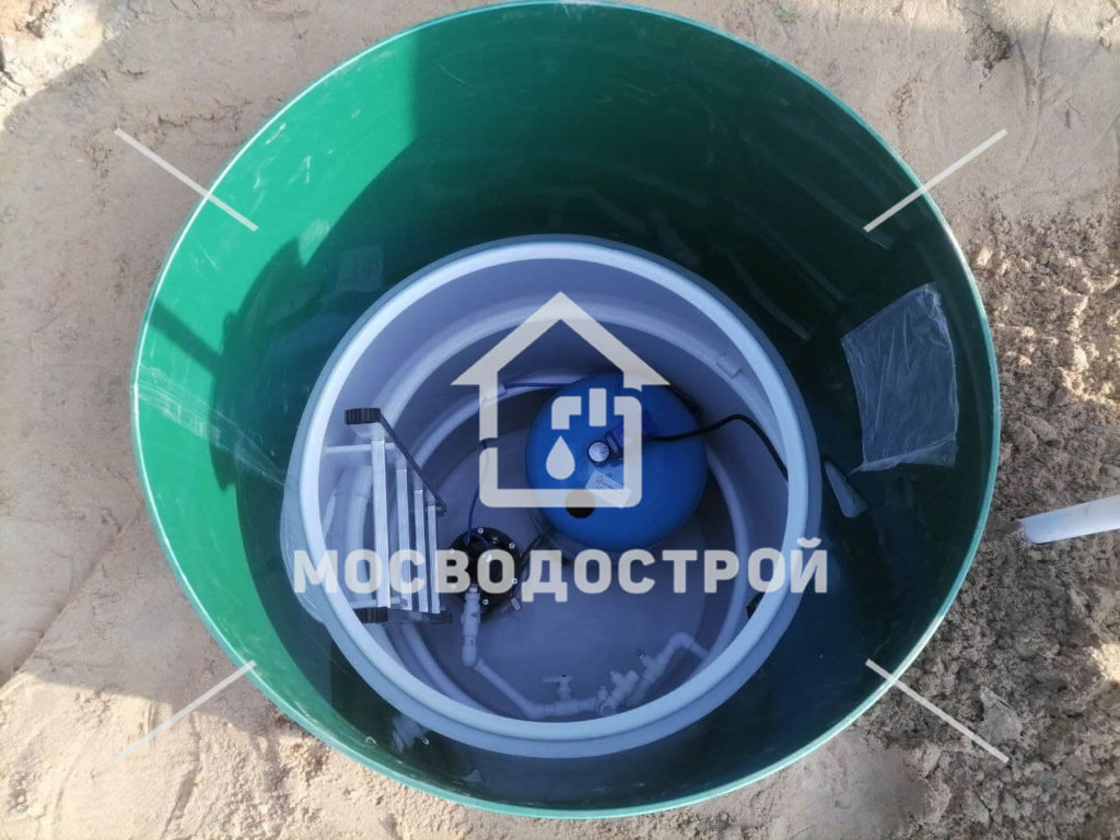 Скважина с кессоном в с. покровское (20)