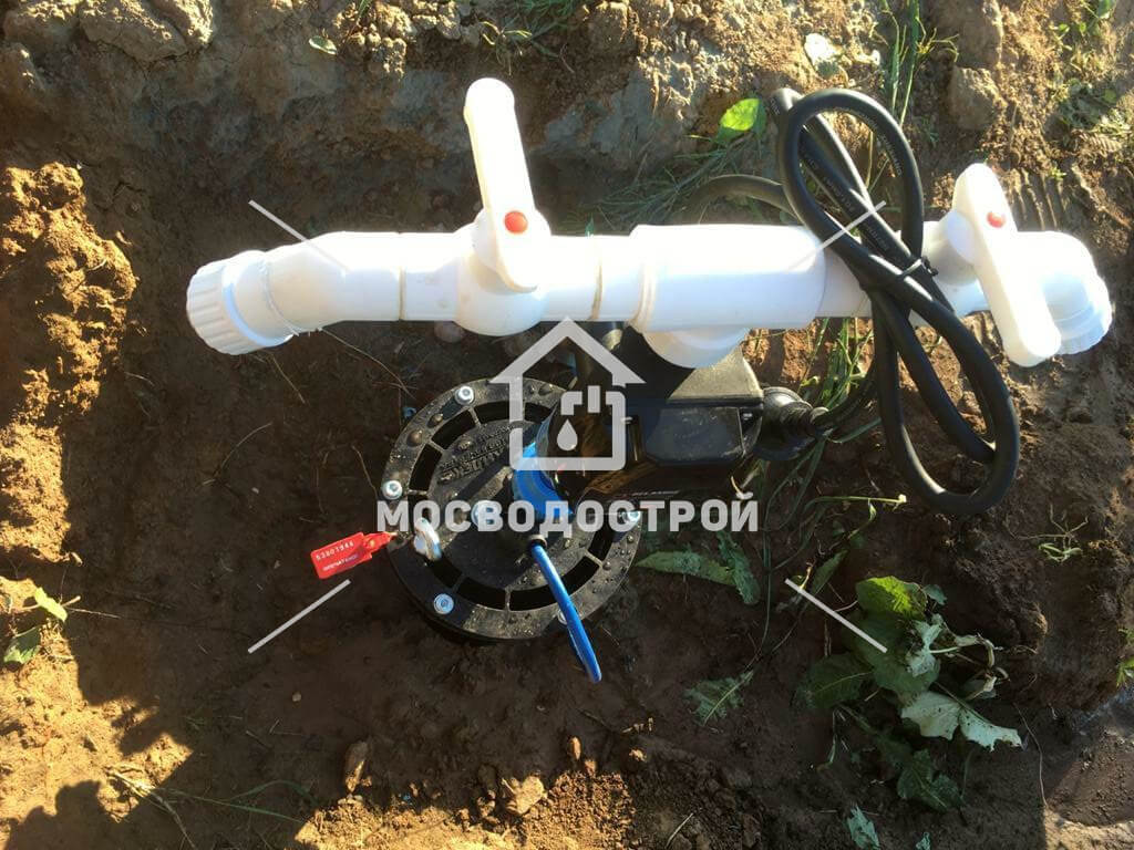 Скважина с оголовком в кп караваево озеро (5)