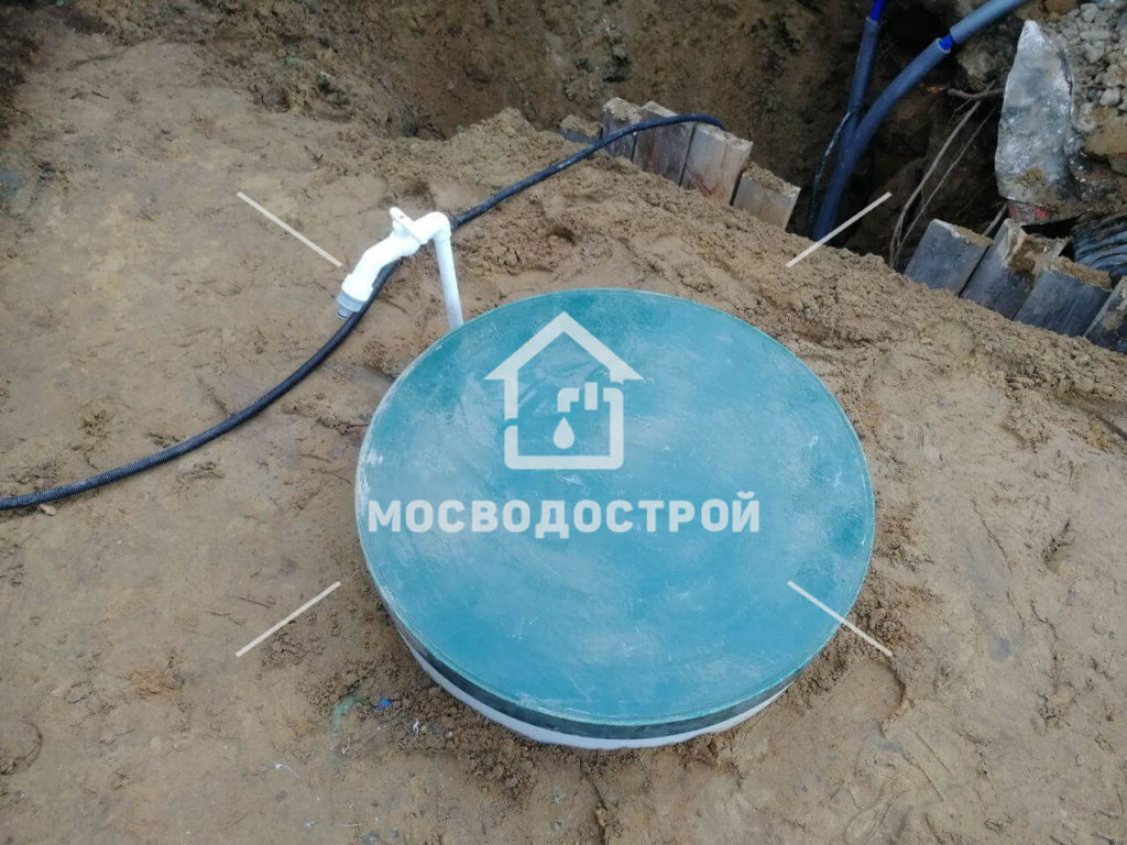 Обустройство скважины с кессоном в д. кабаново