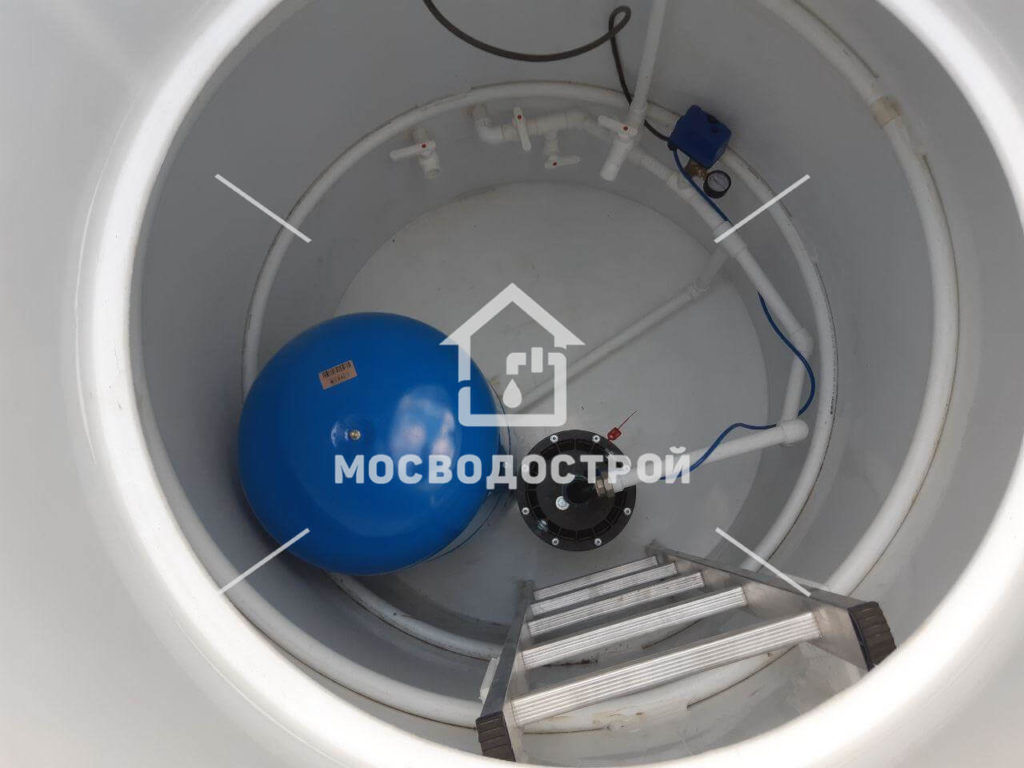 Обустройство скважины с кессоном в д. кабаново (14)