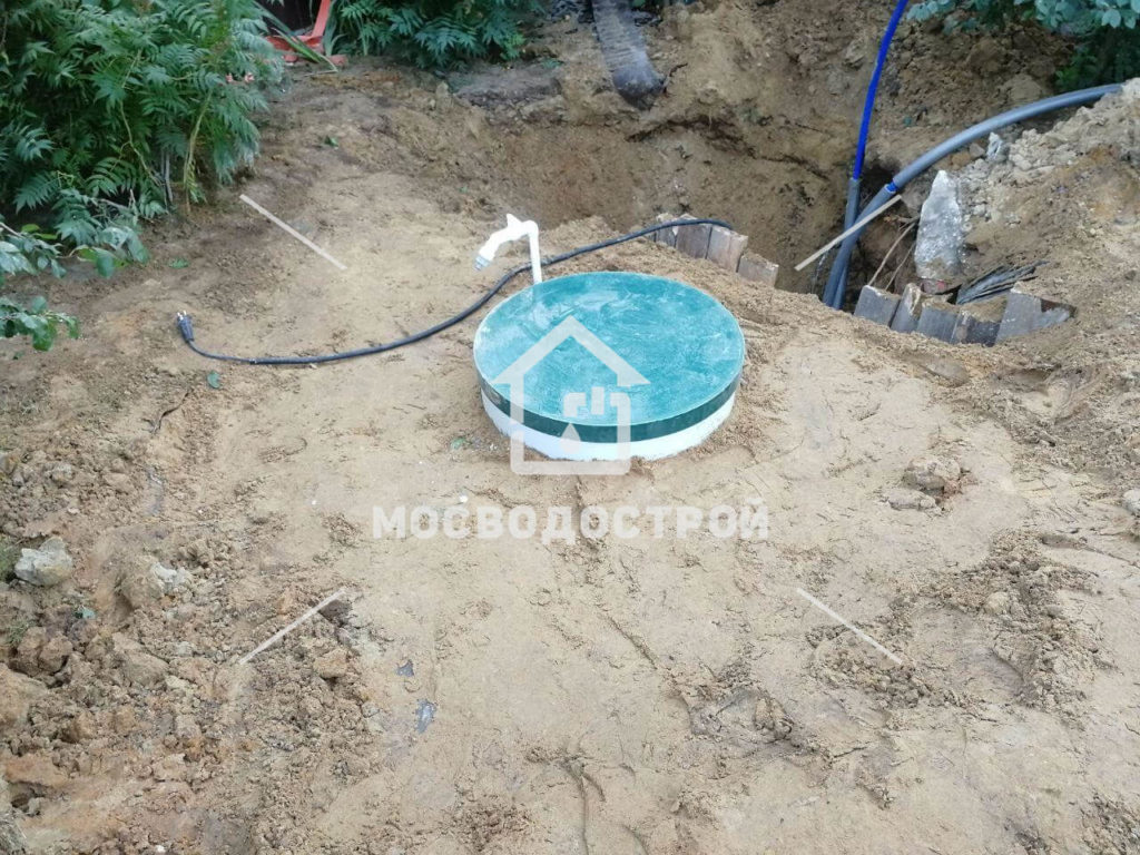Обустройство скважины с кессоном в д. кабаново (9)