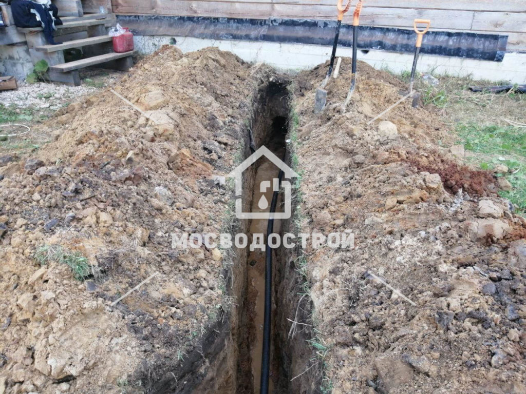 Обустройство скважины с кессоном в д. карабаново (24)