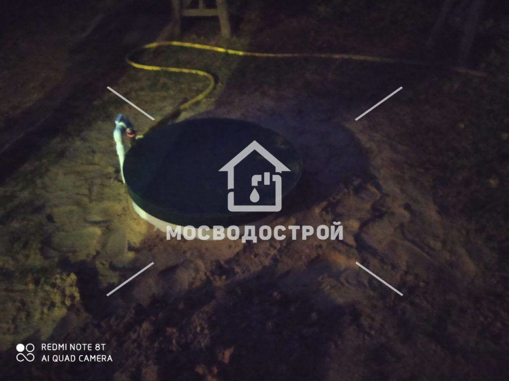 Обустройство скважины с кессоном в д. кишкино (12)