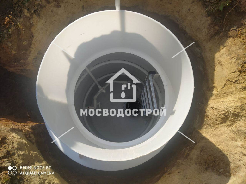Обустройство скважины с кессоном в д. кишкино (19)