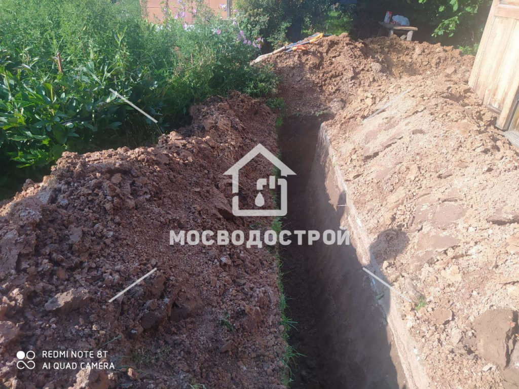 Обустройство скважины с кессоном в д. кишкино (43)