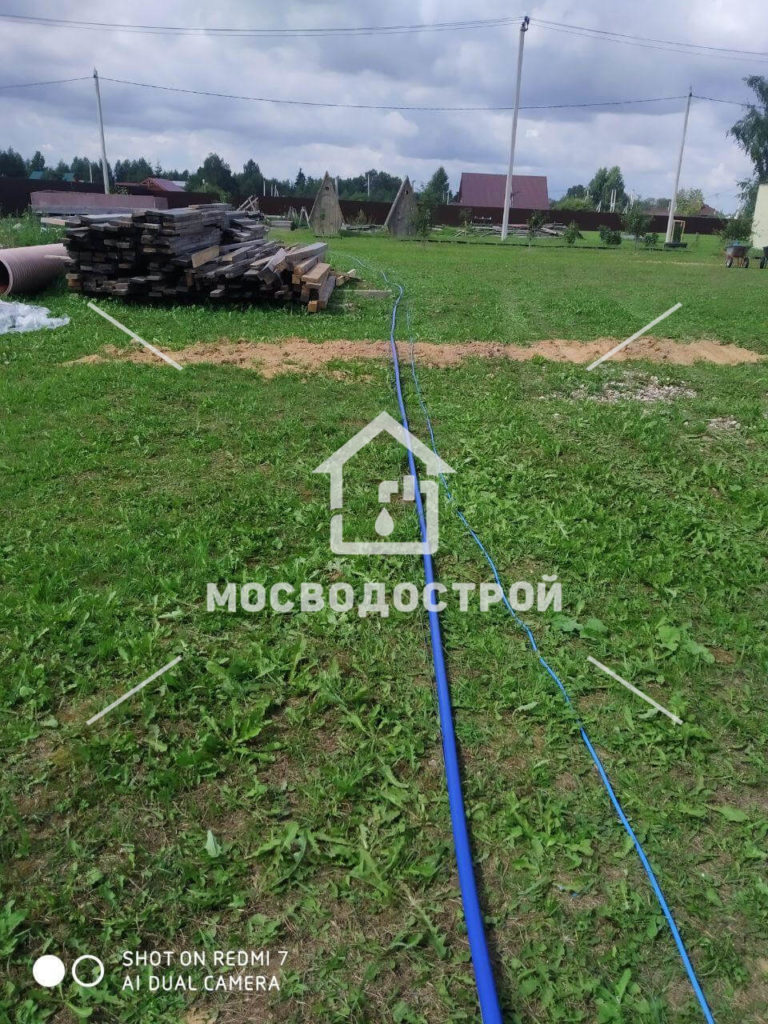 Обустройство скважины с кессоном в д. нелидово (9)