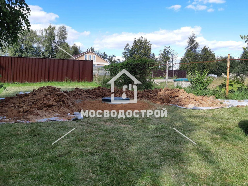 Обустройство скважины с кессоном в д. редькино (4)