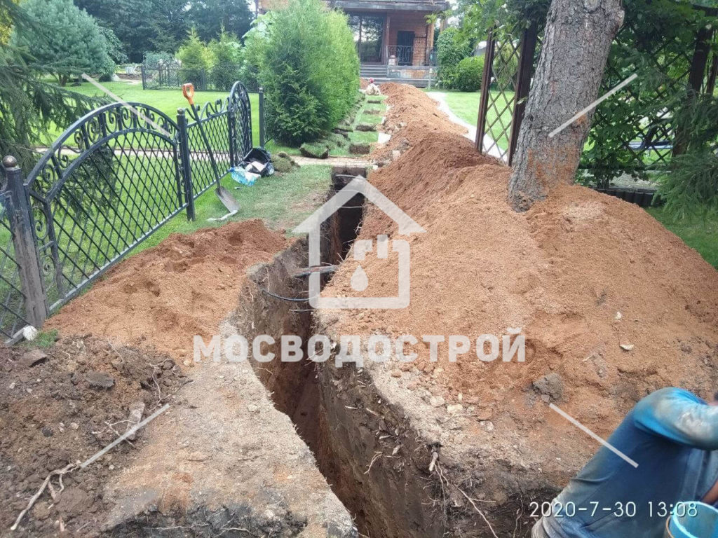 Обустройство скважины с кессоном в д. трусово (28)