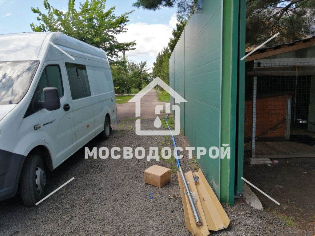 Обустройство скважины с кессоном в д. трусово (40)