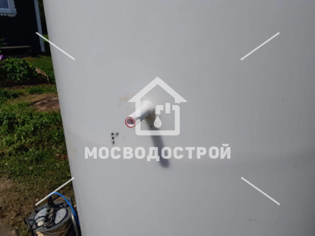 Обустройство скважины с кессоном в д. затула (13)