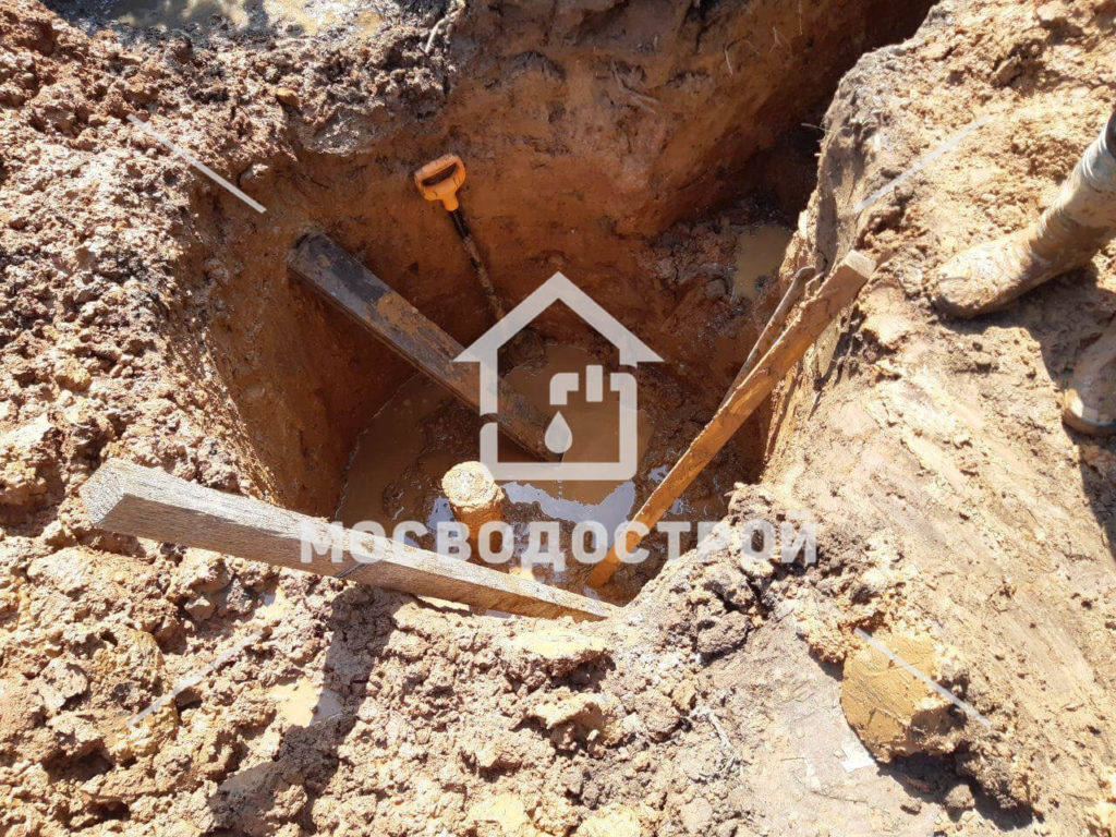 Обустройство скважины с кессоном в д. затула (16)