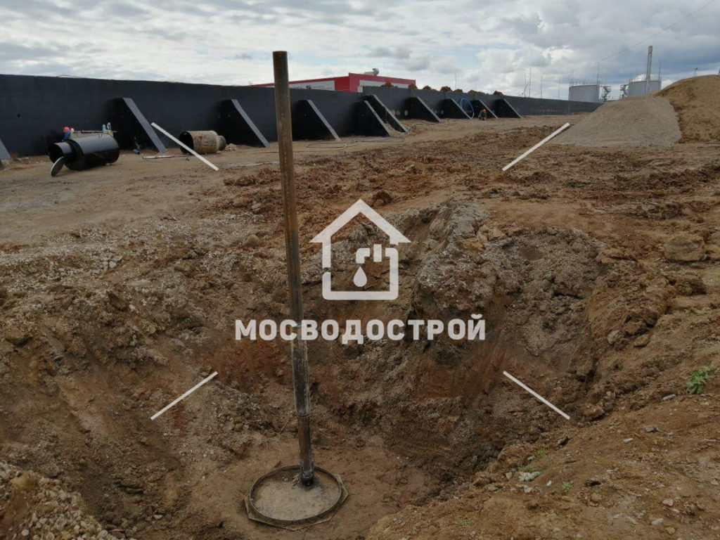 Обустройство скважины с кессоном в г. химки (21)