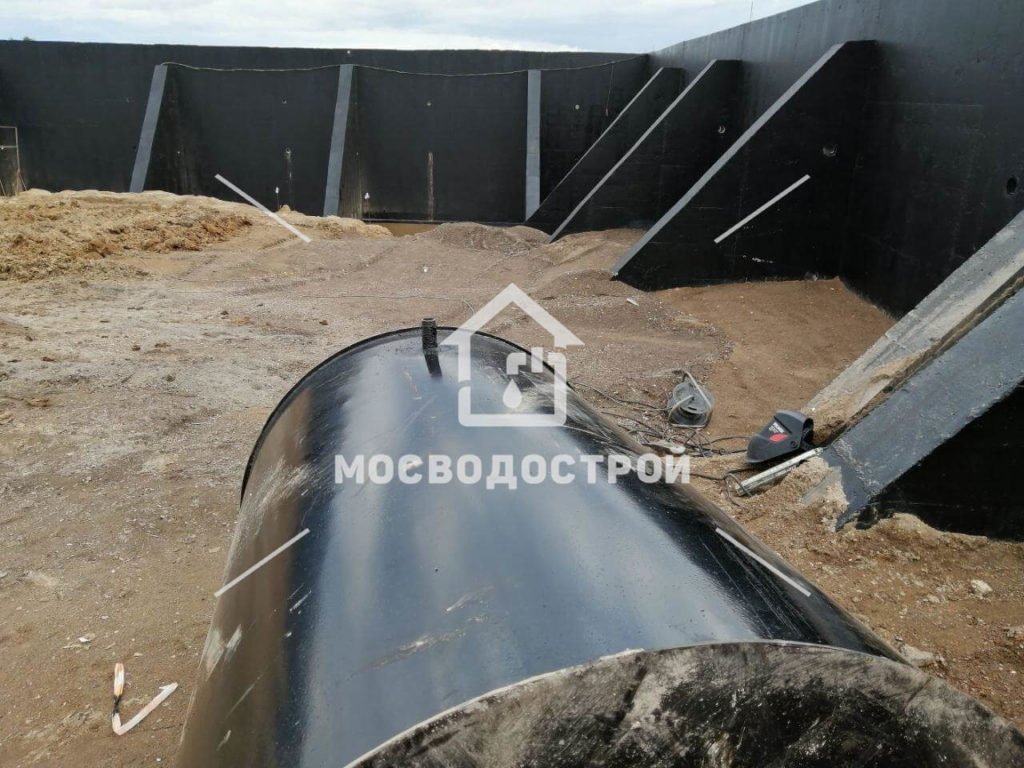 Обустройство скважины с кессоном в г. химки (23)