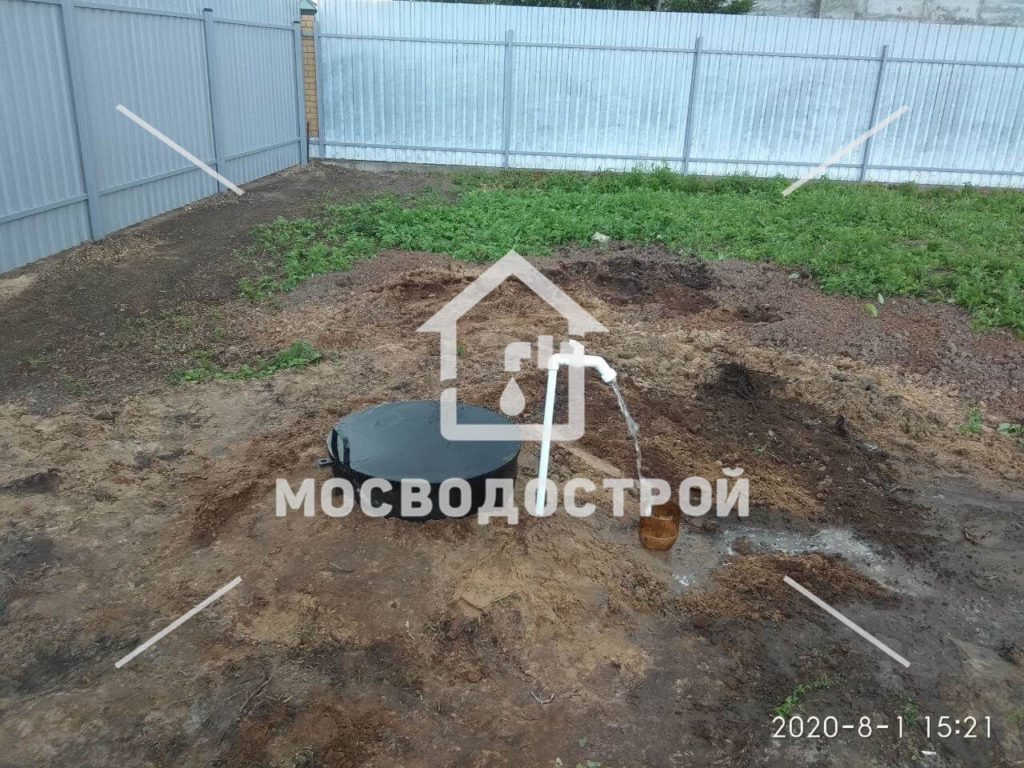 Скважина с кессоном в дп радужный