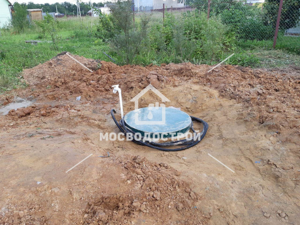 Скважина с кессоном в кп лисичкино