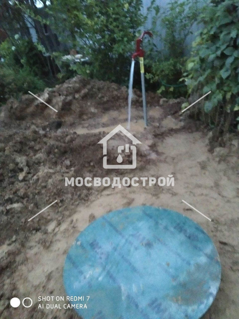 Скважина с кессоном в снт энергетик (2)