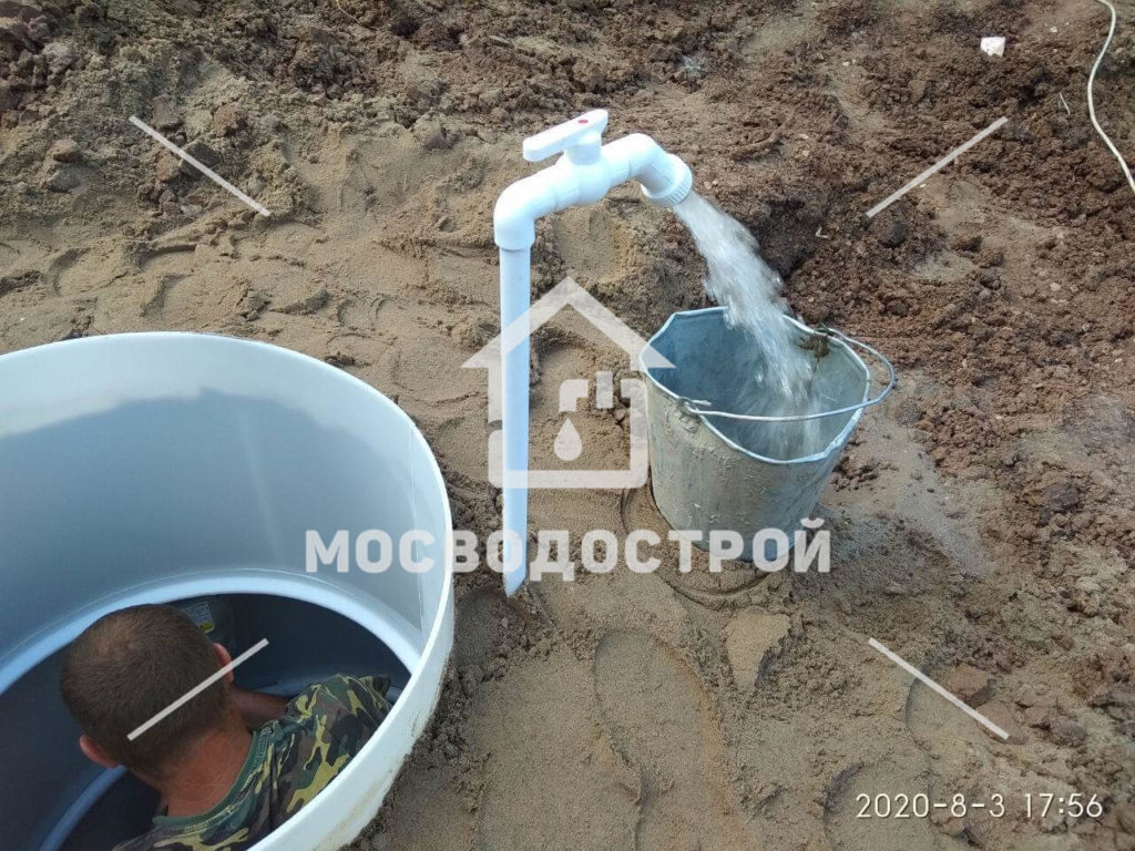 Скважина с кессоном в снт коммунарка 2 (5)