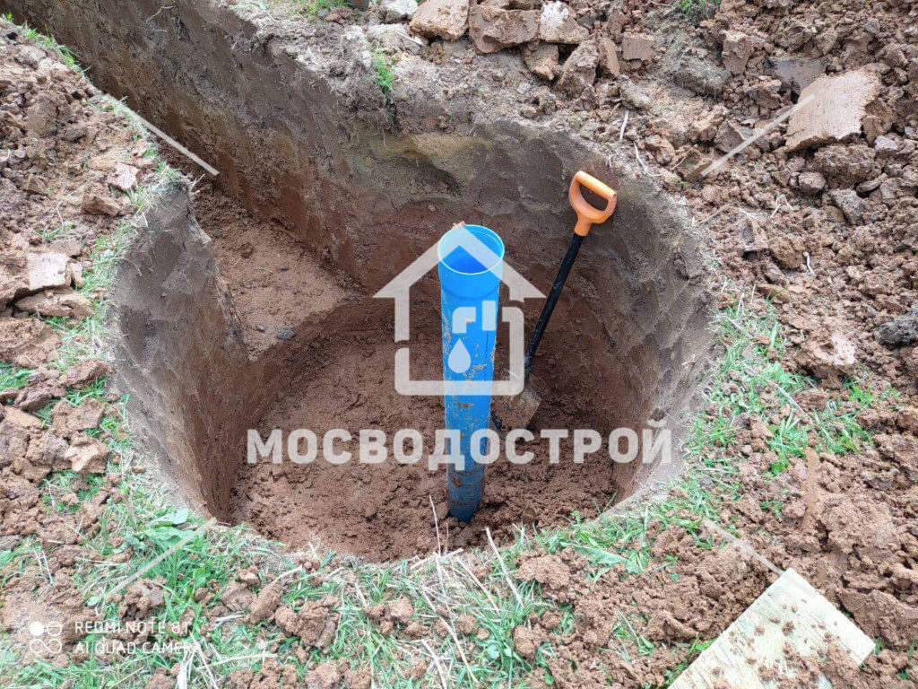 Скважина с кессоном в д. артёмово (15)