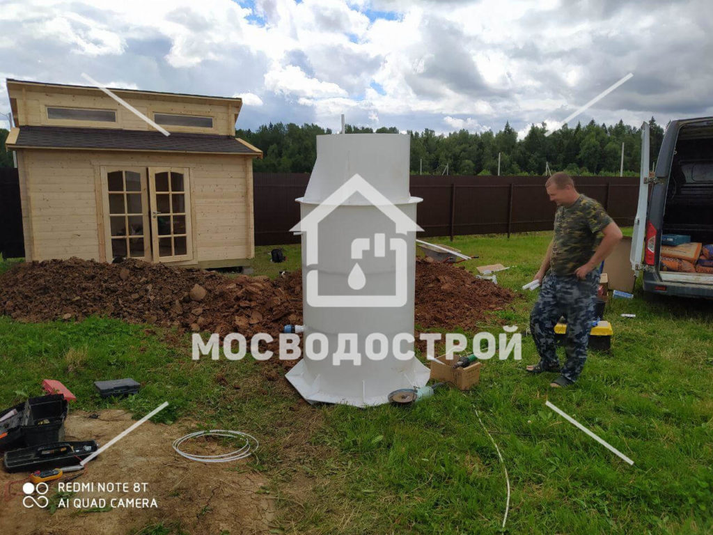 Скважина с кессоном в д. артёмово (8)