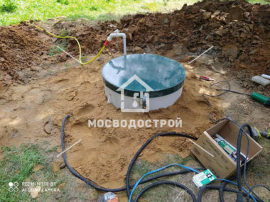 Скважина с кессоном в д. бекетово (7)