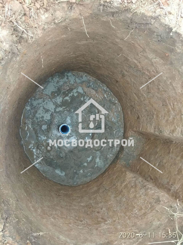 Скважина с кессоном в д. беляниново (3)