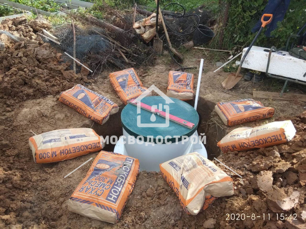 Скважина с кессоном в д. беляниново (5)