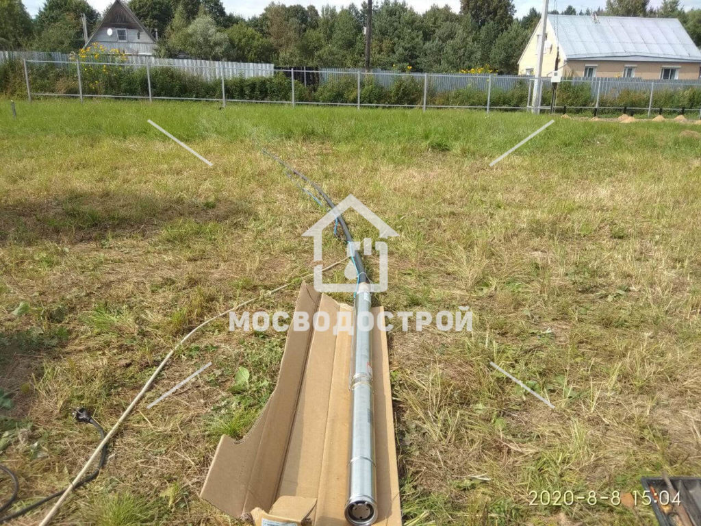 Скважина с кессоном в д. чичково (10)