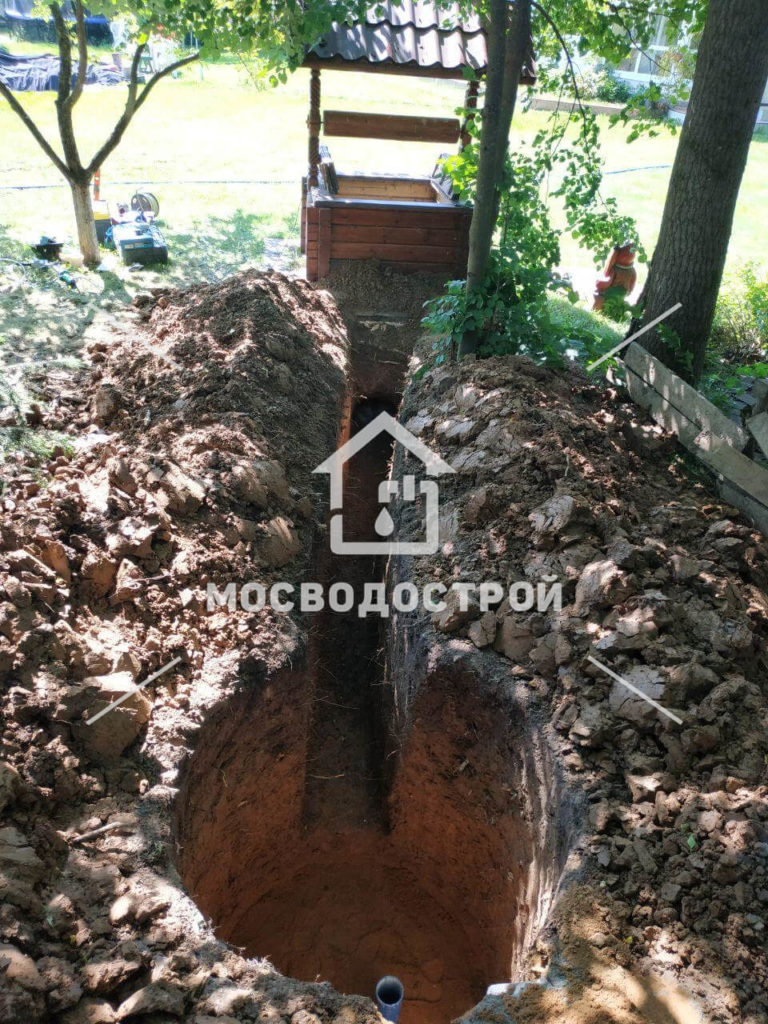 Скважина с кессоном в д. липки (12)