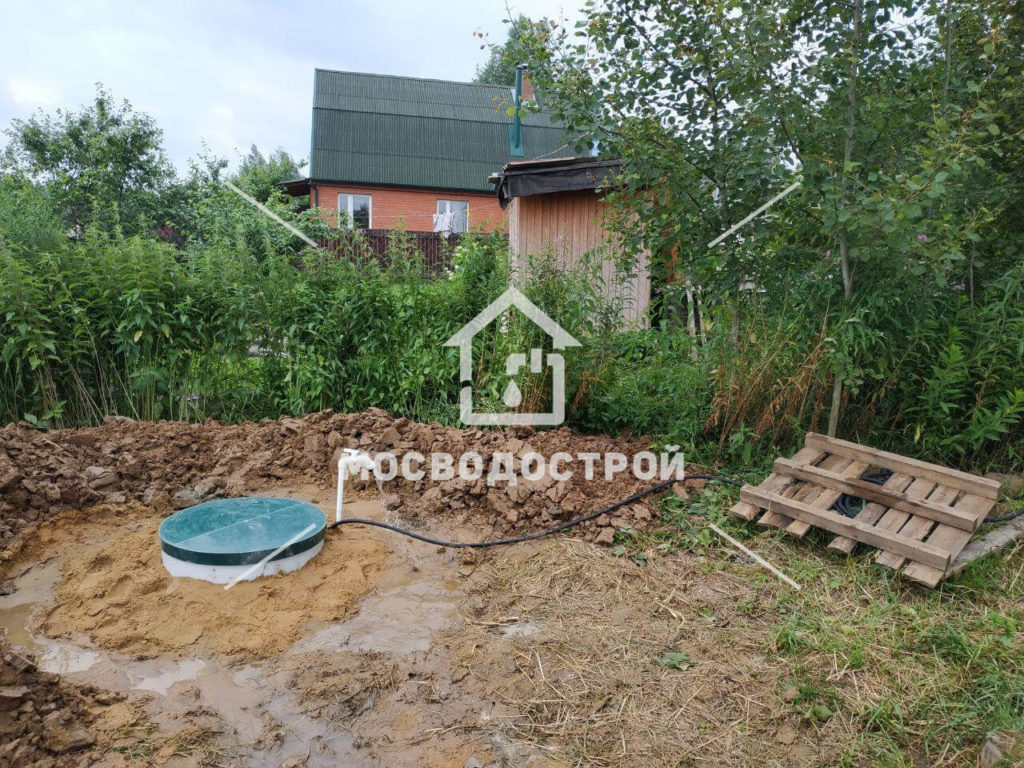 Скважина с кессоном в д. матюшино