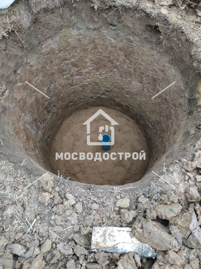 Скважина с кессоном в д. матюшино (5)