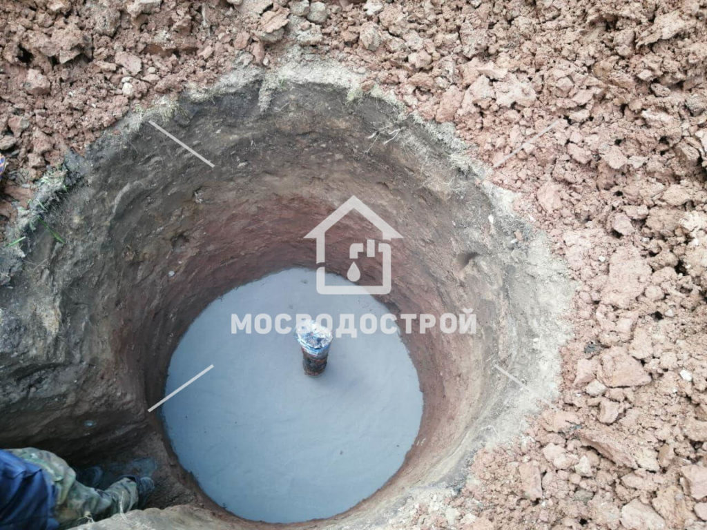 Скважина с кессоном в д. петраково (12)