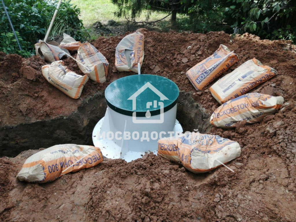 Скважина с кессоном в д. петраково (42)