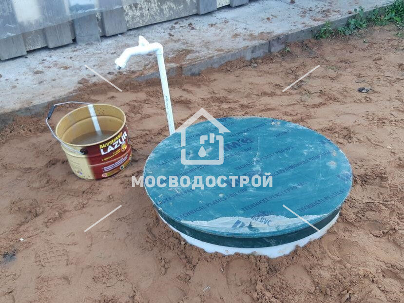 Скважина с кессоном в д. петрищево (21)