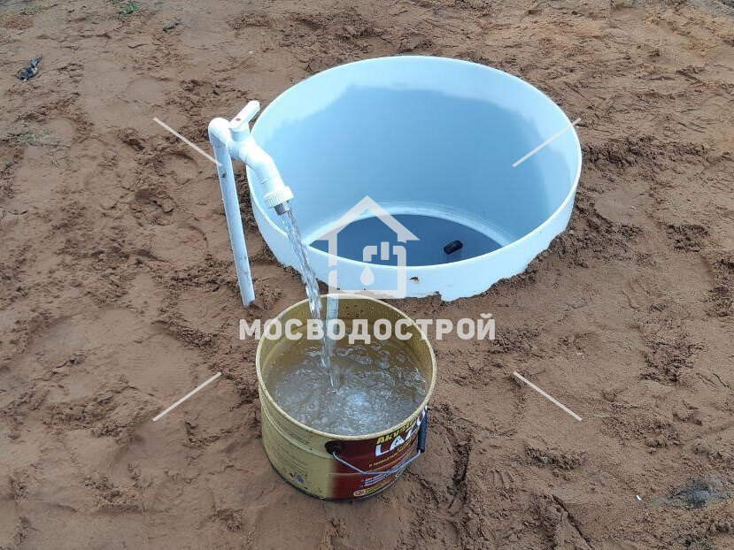 Скважина с кессоном в д. петрищево (22)