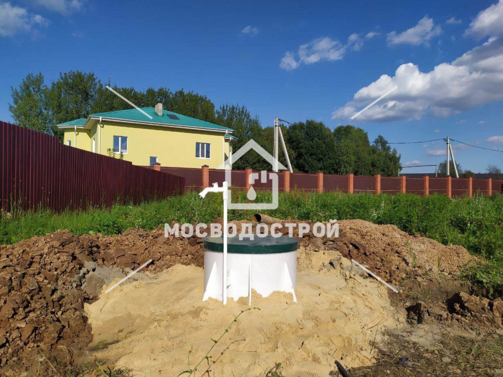 Скважина с кессоном в пос. щаповское
