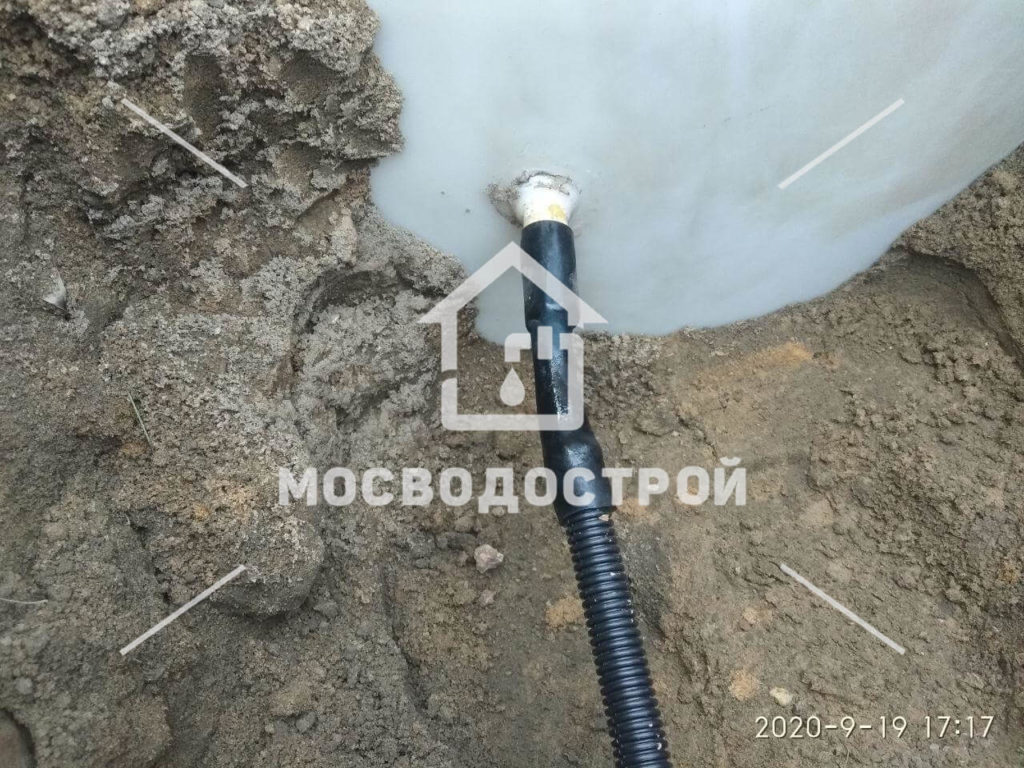 Обустройство скважины с кессоном и разводка по дому в снт родничок (10)