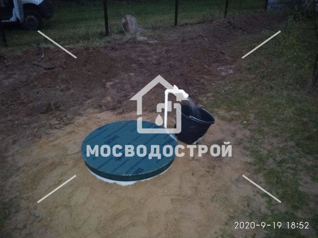 Обустройство скважины с кессоном и разводка по дому в снт родничок