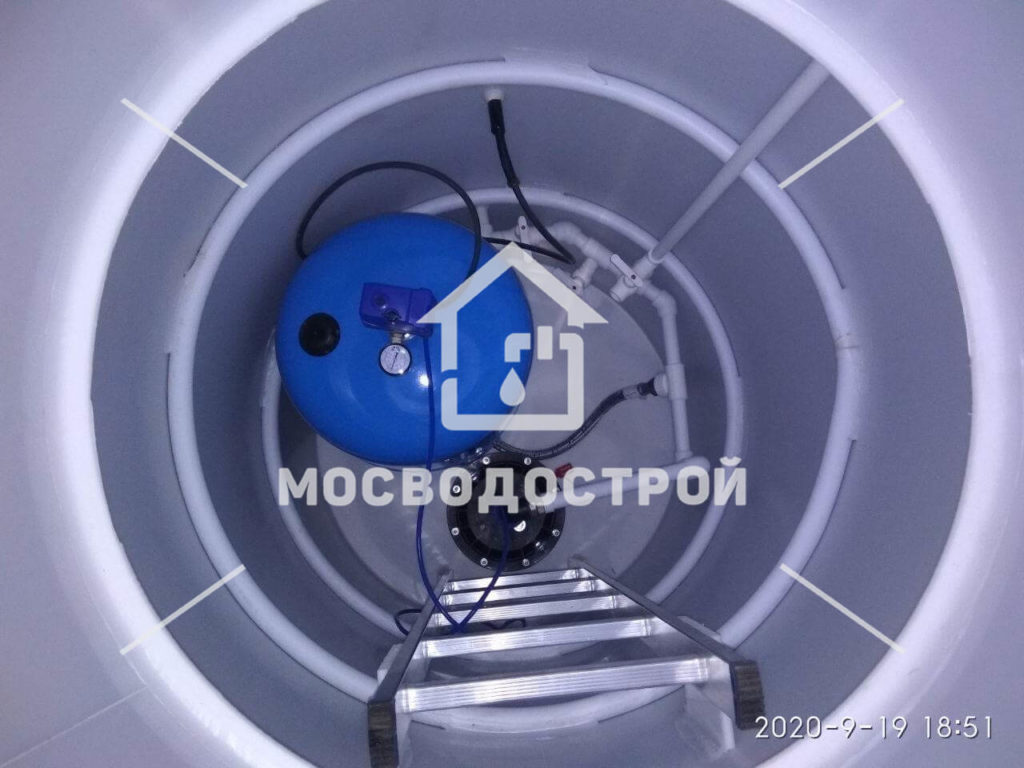 Обустройство скважины с кессоном и разводка по дому в снт родничок (3)