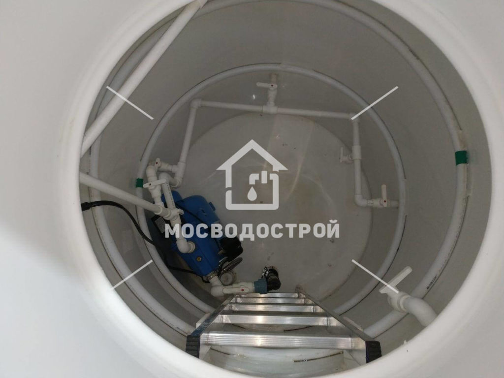 Обустройство скважины с кессоном в снт машиностроитель (6)