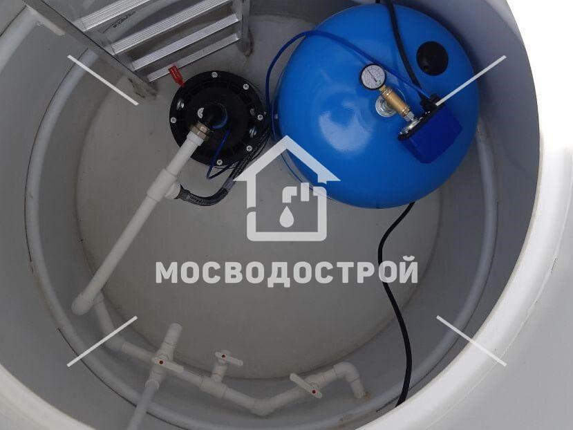 Обустройство скважины с кессоном в д. барыбино (20)