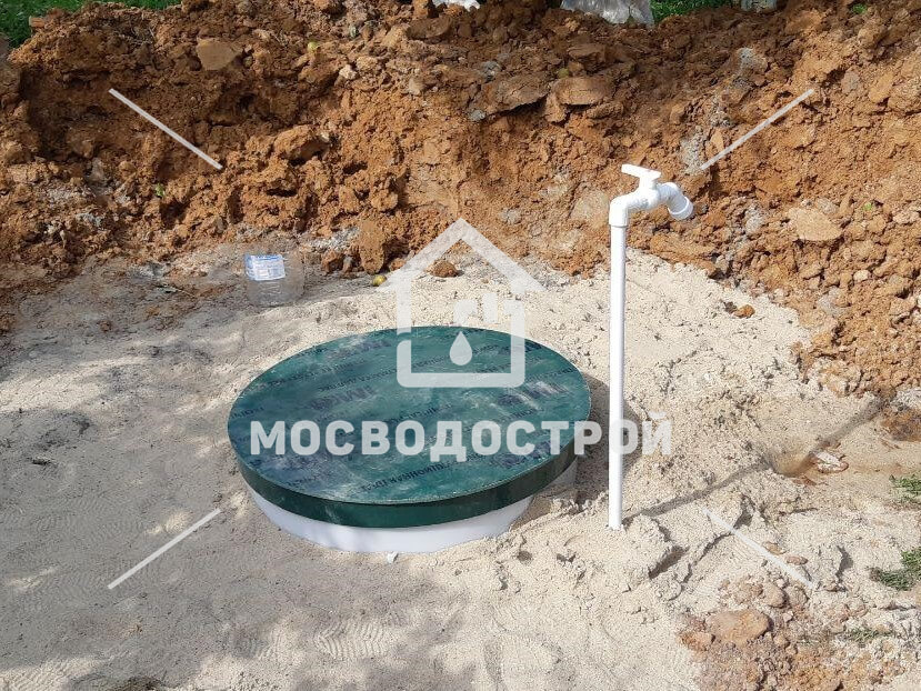 Обустройство скважины с кессоном в д. барыбино