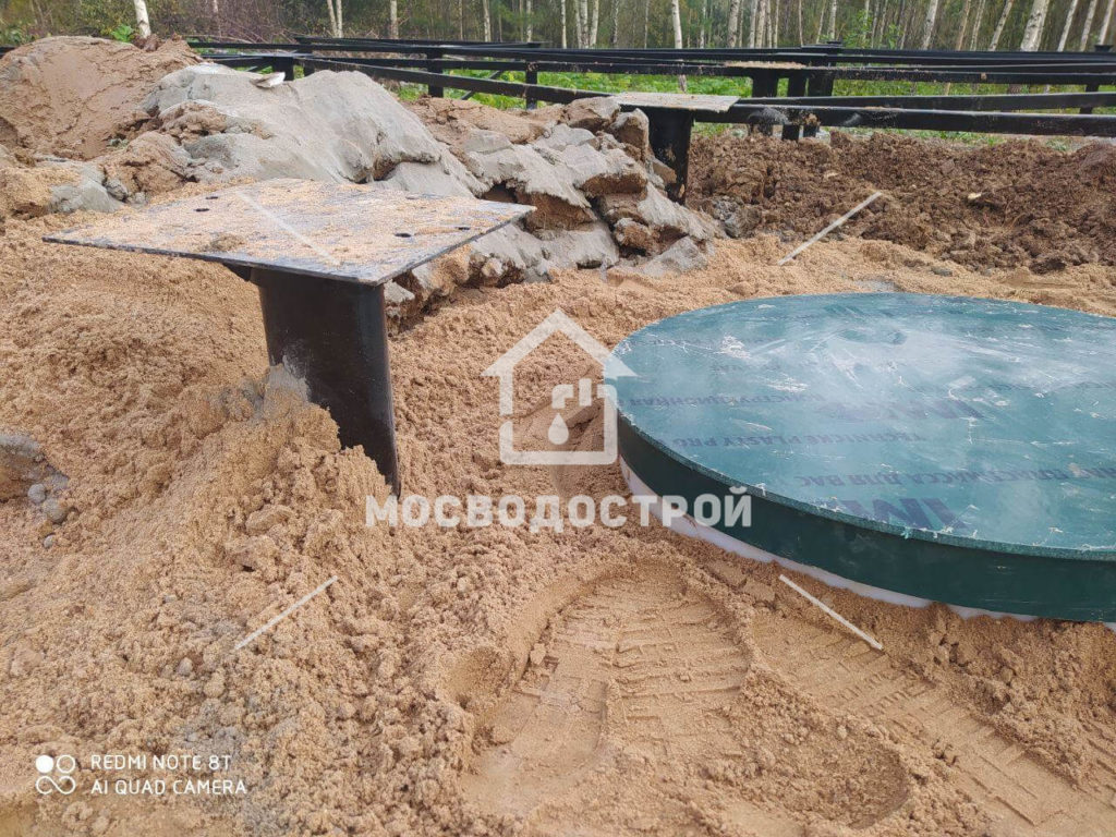 Обустройство скважины с кессоном в пос. щаповское (27)
