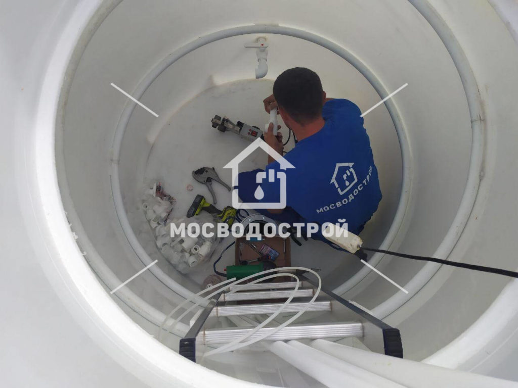 Обустройство скважины с кессоном в с. кудиново (15)