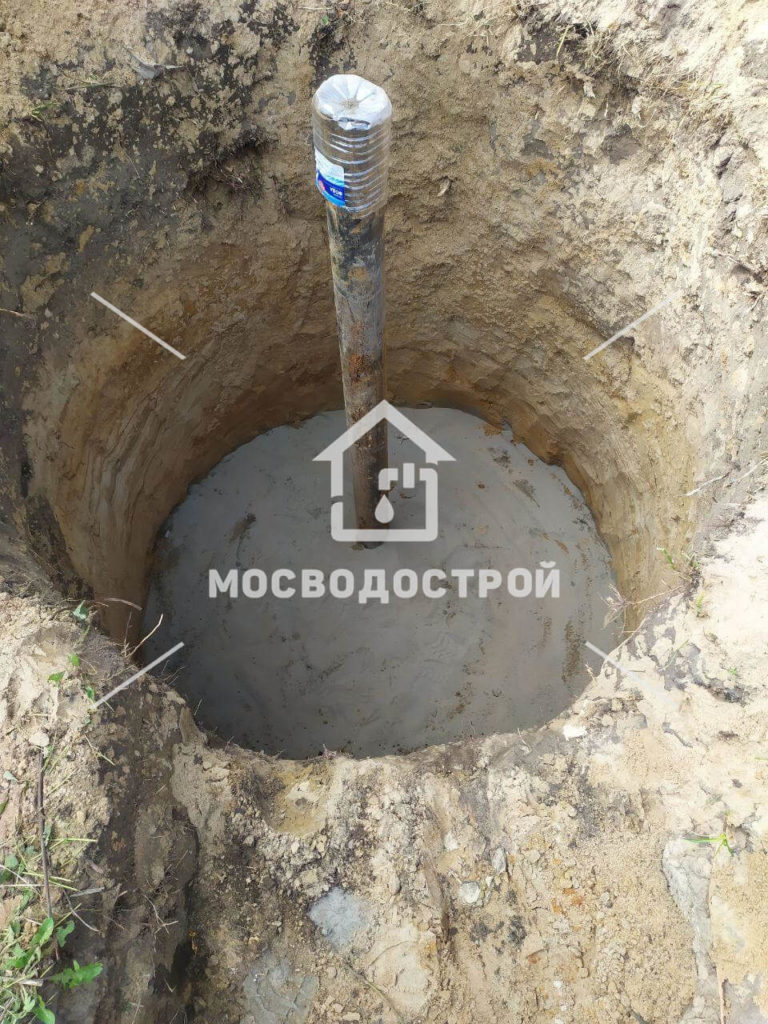 Обустройство скважины с кессоном в с. кудиново (2)
