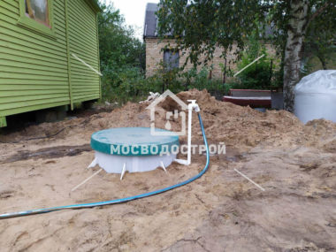 Обустройство скважины с кессоном в с. кудиново
