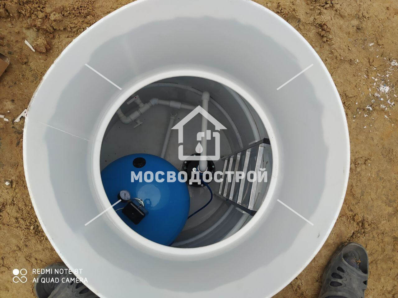 Скважина с кессоном в кп ренессанс парк (5)