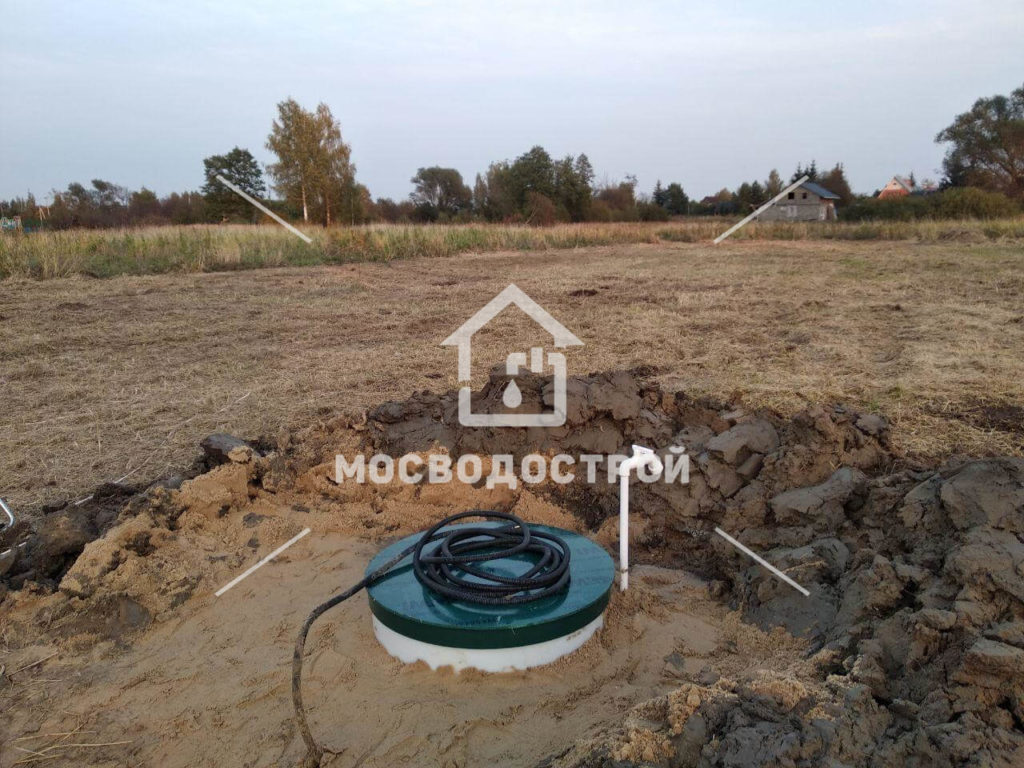 Скважина с кессоном в снт беляево