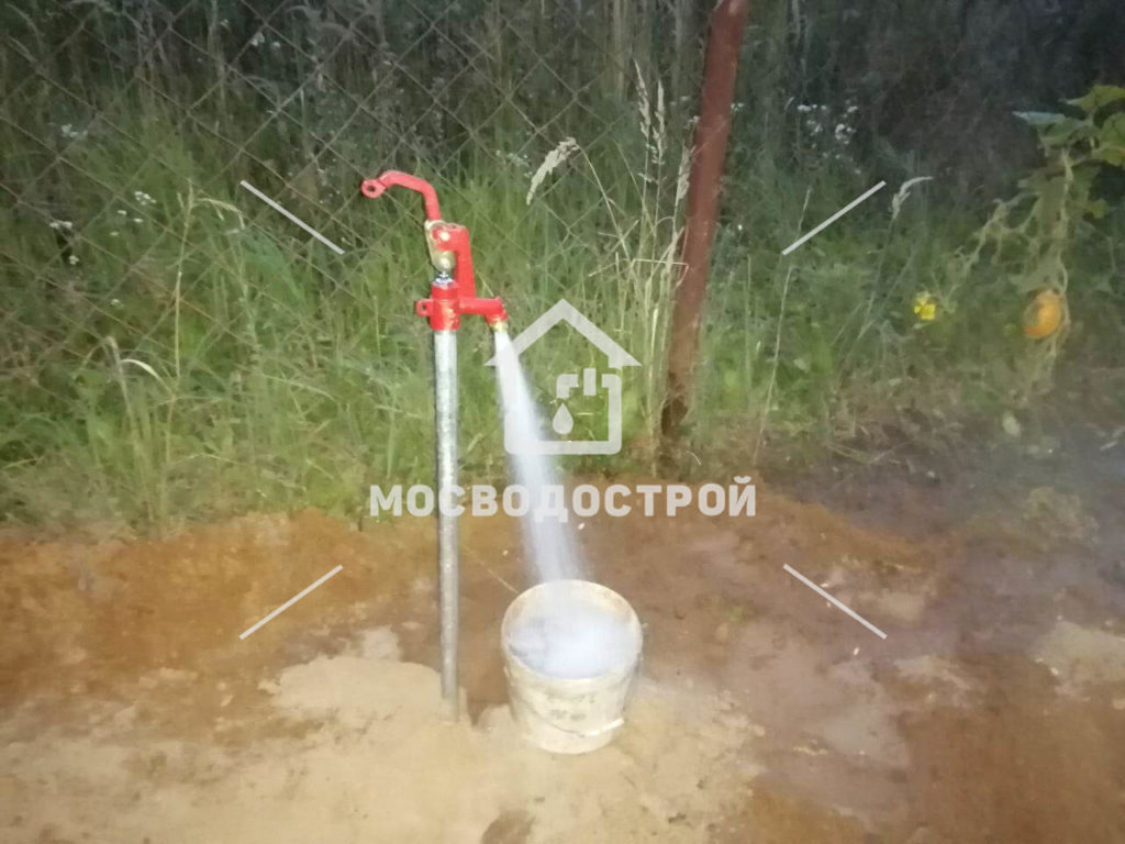 Скважина с кессоном в снт быково (10)